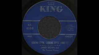 LICKING STICK – LICKING STICK (PART 1) / JAMES BROWN And The Famous Flames [KING 45-6166]