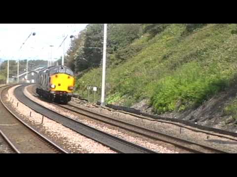 37069 with 37602 DIT 0Z37 Carlisle Kingmoor - Crewe 1st July 2011