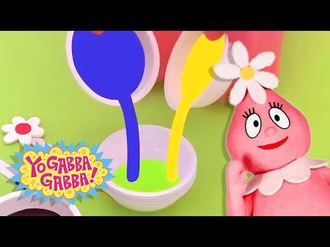 Mezclar colores | Yo Gabba Gabba| Episodios Completo | Espectáculo para niños