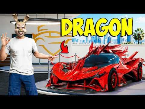 I Stole the DRAGON Car from a Luxury Dealership sa GTA 5