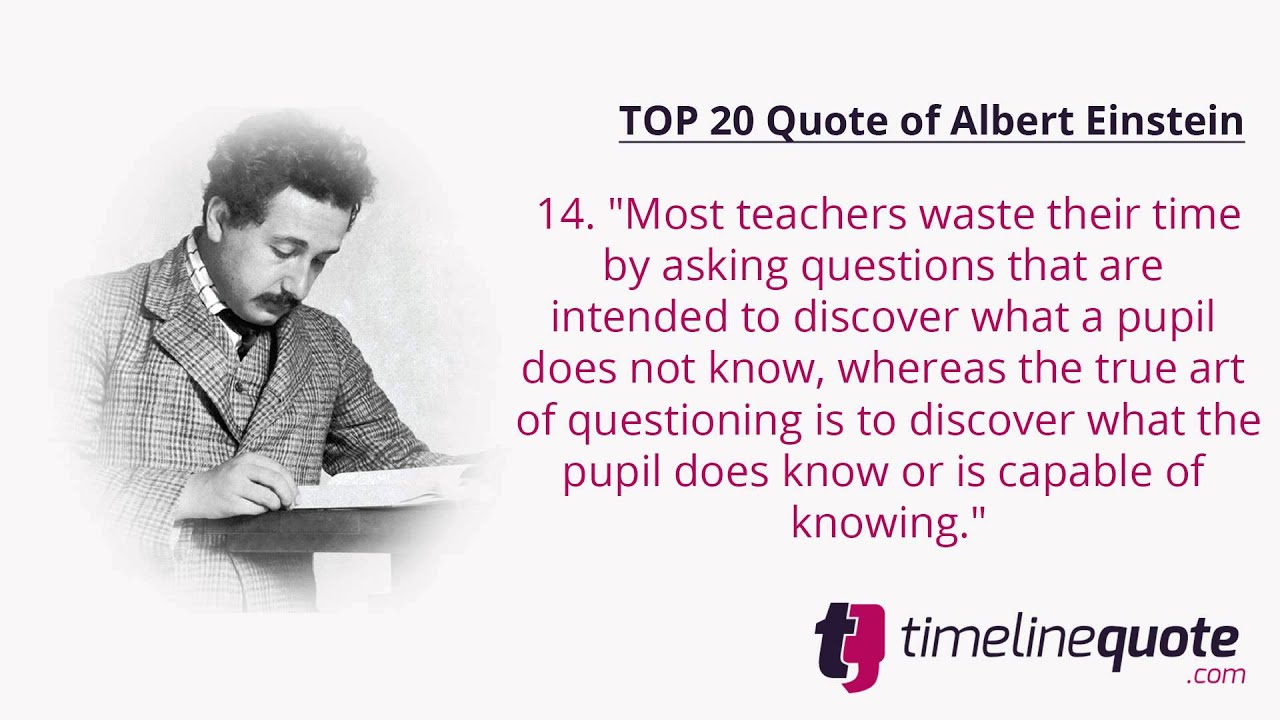 Top 20 Quote of Albert Einstein