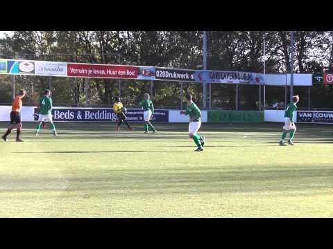 27 okt 2012 Roda '23 C1 - VV De Meern C1 com 2-4 Vinny 2x op lat