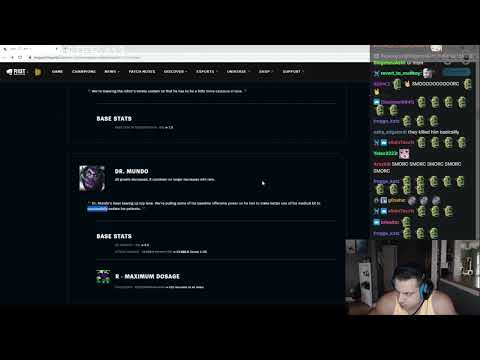 Tyler1 reacts to LoL 12.4 Patch Notes
