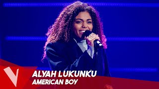 Estelle - &#39;American Boy&#39; ● Alyah Lukunku | Blinds | The Voice Belgique Saison 11