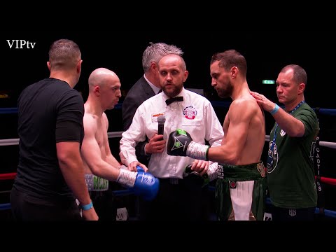 Sean Cairns v Kieran McAfee  at Liverpool's Olympia on 26.11.2021