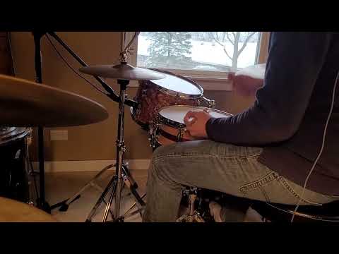 Fallen Oak Drums Solid Maple/Purpleheart Snare Drum image 8