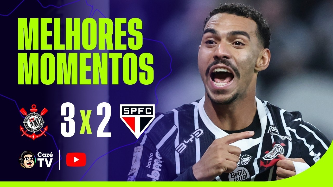 MELHORES MOMENTOS: CORINTHIANS 3 X 2 SÃO PAULO | BRASILEIRÃO 2026 | 15ª RODADA