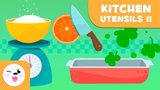 Kitchen Utensils - Episode 2 - Vocabulary for Kids