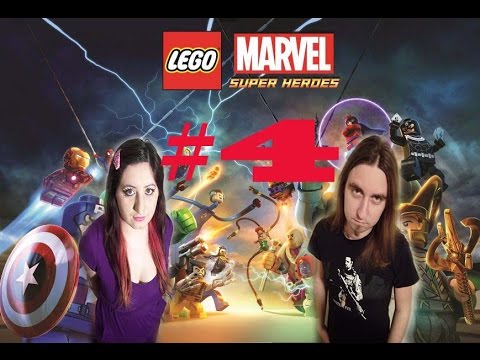 LEGO Marvel Super Heroes 100% Walkthrough Part 4: Rock Up at the Lock Up Story Mode, 2 Player