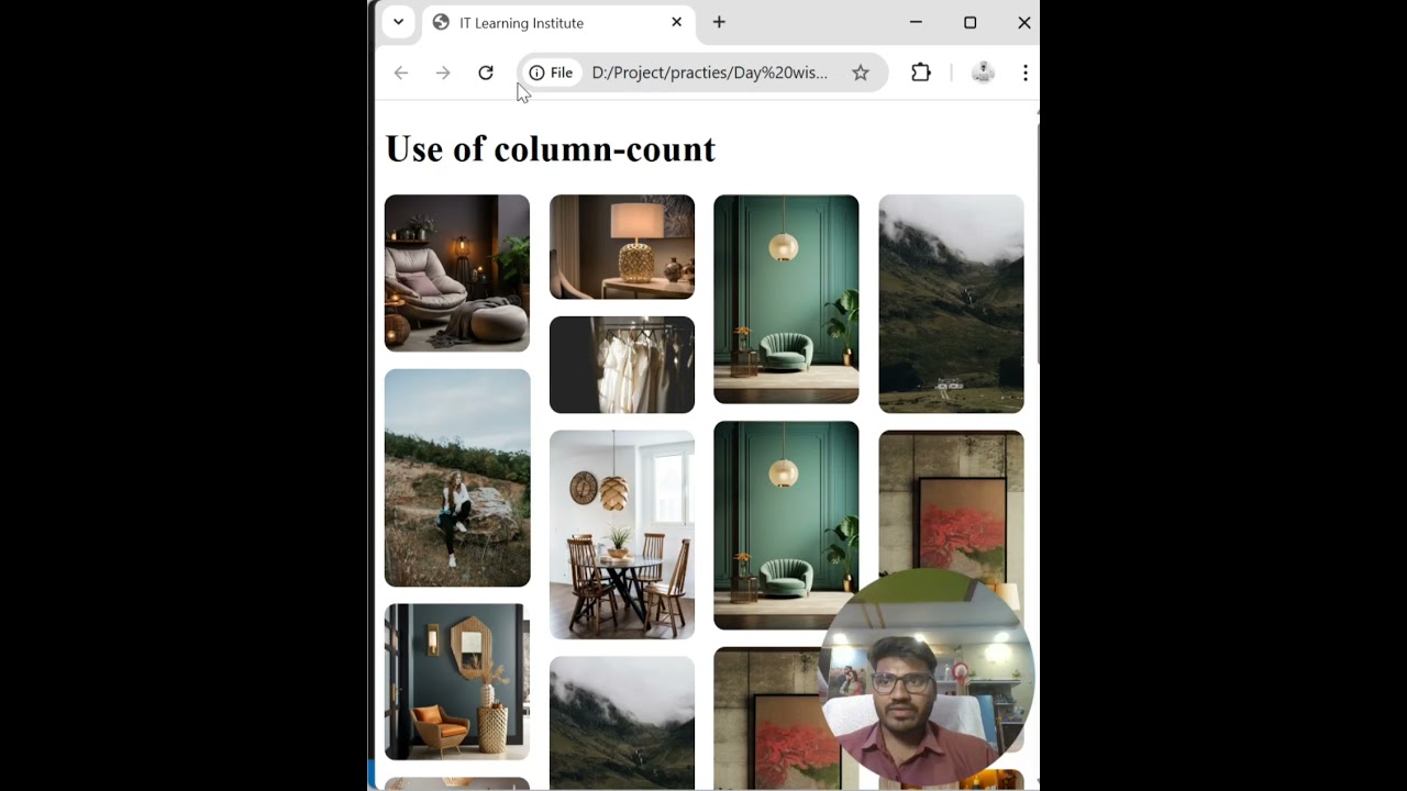 Column-count | how to make creative image gallery | Create a Pinterest-Style Gallery Using Just CSS