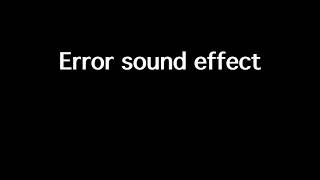 Download lagu Error Sound Effect x3 | (Short) | No Copyright SFX mp3