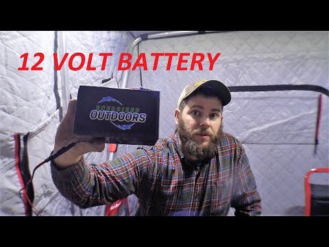 Wiring LED Lights in Portable Ice Shack