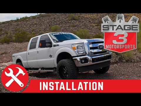 2005-2015 Super Duty F-250 F-350 4WD ICON 2.5 Inch Stage 1 Lift Kit Install