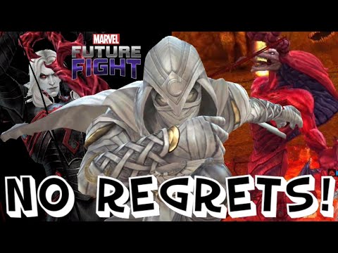 T-4 Moon Knight destroys Knull 86/Mephisto 75 using brilliant destruction but not needed! MFF