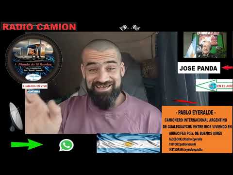 PABLO EYERALDE CAMIONERO INTERNACIONAL DE E.R. VIVIENDO Y TRABAJANDO EN ARRECIFES