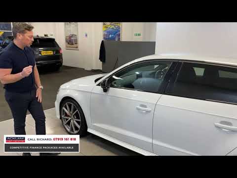 2018 67 Audi S3 2.0TFSI Black Edition Quattro Sportback