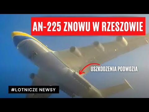 Mrija doznała uszkodzeń podwozia