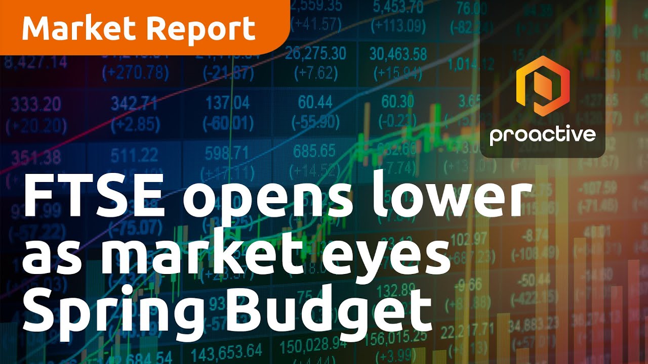 FTSE opens lower as market eyes Spring Budget; Aviva to acquire Probitas - Market Report