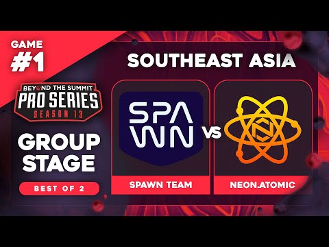 SPAWN Team vs Neon.Atomic Game 1 - BTS Pro Series 13 SEA: Groups w/ Ares & 343