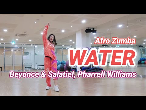 WATER | Salatiel, Pharrell Williams & Beyonce | Afro | Zumba | Choreo by #jiyonce
