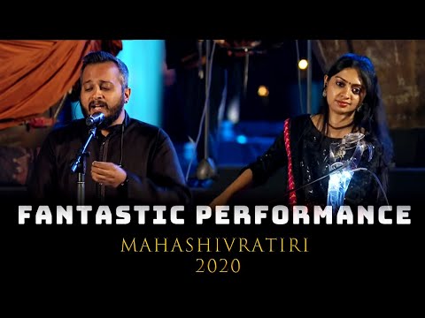 Fantastic performance by Ragini shankar and Sandeep Narayan I Mahashivratri 2020 I Sadhguru I Isha