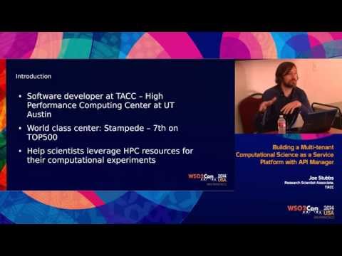 Building a Multi-tenant Computational Science as a Service Platform