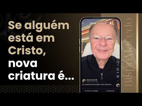 Se alguém está em Cristo, nova criatura é... - Meditação Matinal 03/02/26