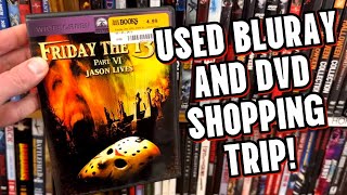 Used Bluray And DVD Shopping TRIP! | Half PRICE Books Thrifting Haul!