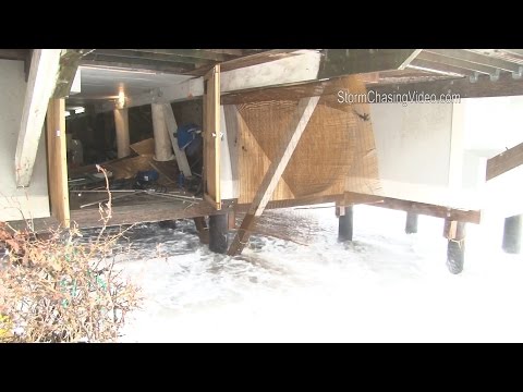 Extreme storm surge along the Delaware coast from Noreaster / Blizzard 1/23/2016