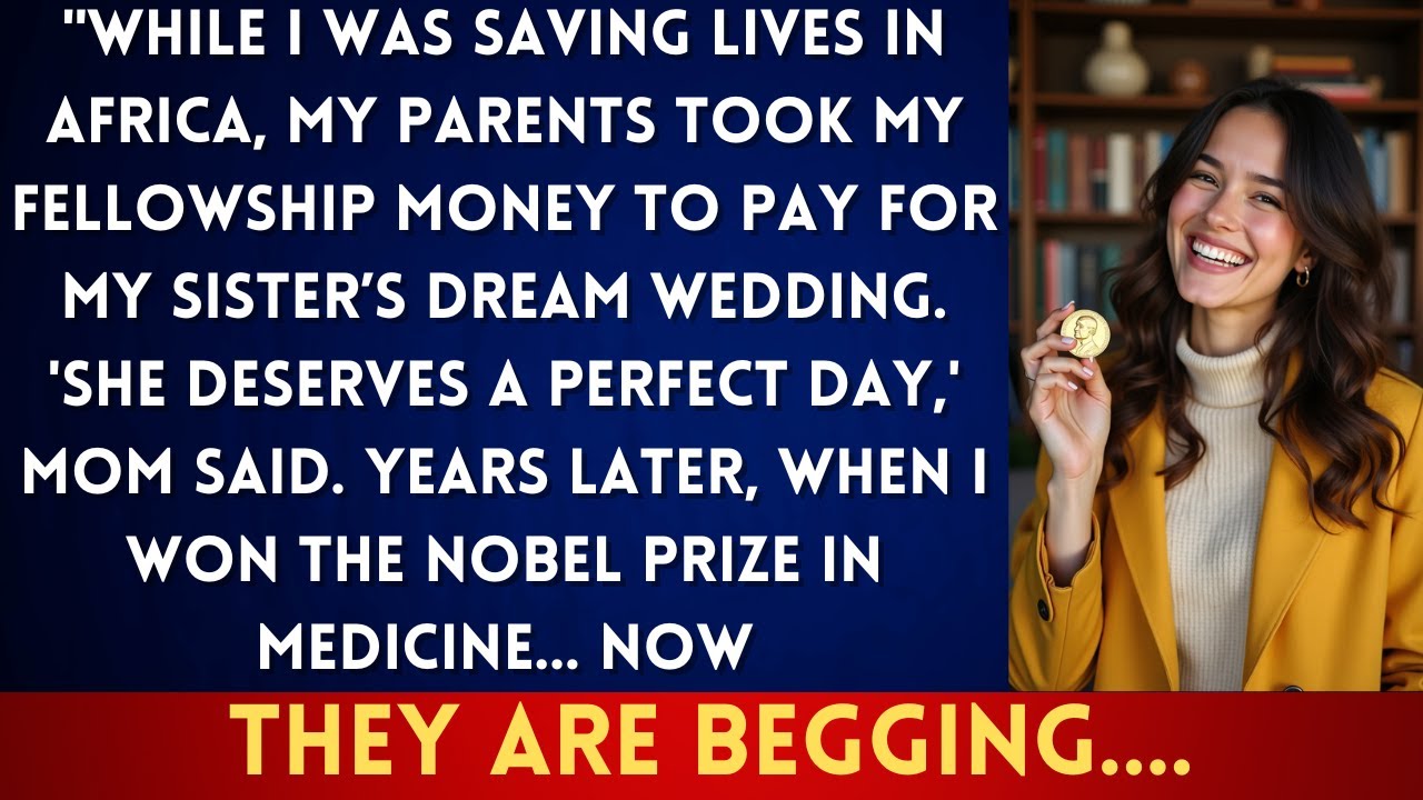 My Parents Stole My Fellowship Money for My Sister’s Wedding—Then I Won the Nobel Prize...