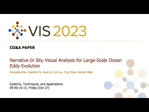 Narrative In Situ Visual Analysis for Large-Scale Ocean Eddy Evolution - Fast Forward | VIS 2023