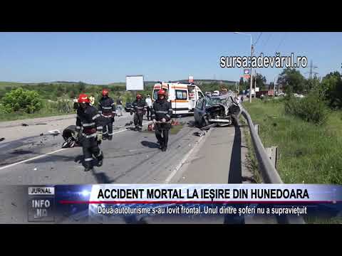 ACCIDENT MORTAL LA IEȘIRE DIN HUNEDOARA