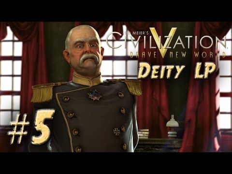 Civilization 5 Brave New World Let's Play Germany Deity - Part 5