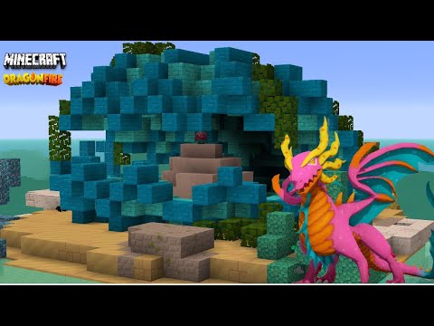 I Hatched the *NEW*  Coral Dragon! DRAGON in Minecraft....