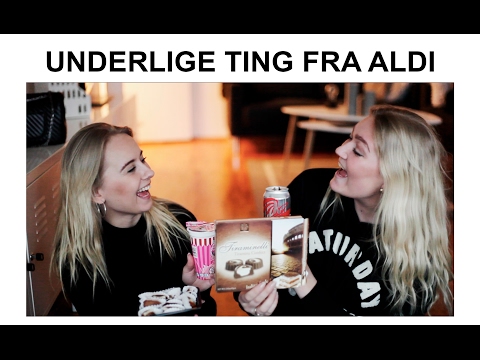 VI SMAGER PÅ UNDERLIGE TING FRA ALDI