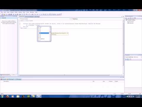 Visual Basic 2008 Hotkey Tutorial