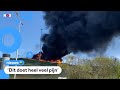 Verdriet om grote brand bij skibaan