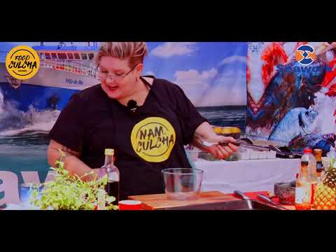 Whole Angelfish on the Braai with Asian basting Sauce