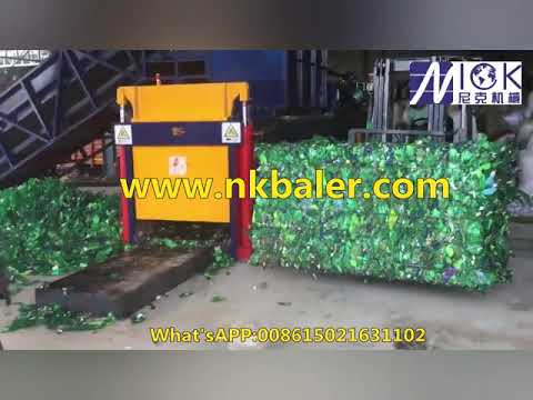 NKW180BD PET Bottle Horizontal Baler, pet bottle Baling Press