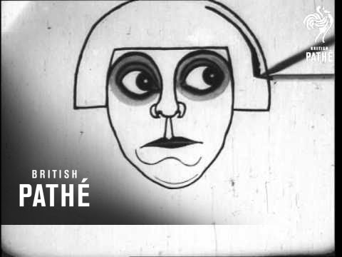 Weird German Crying Caricature - 1920's  (1920-1929)