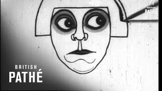 Weird German Crying Caricature - 1920's  (1920-1929)