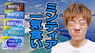 ミンティア一気食いした結果・・・