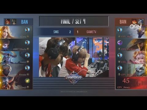 [En] GAME TV vs SMG (final set 4) - AIC 2017
