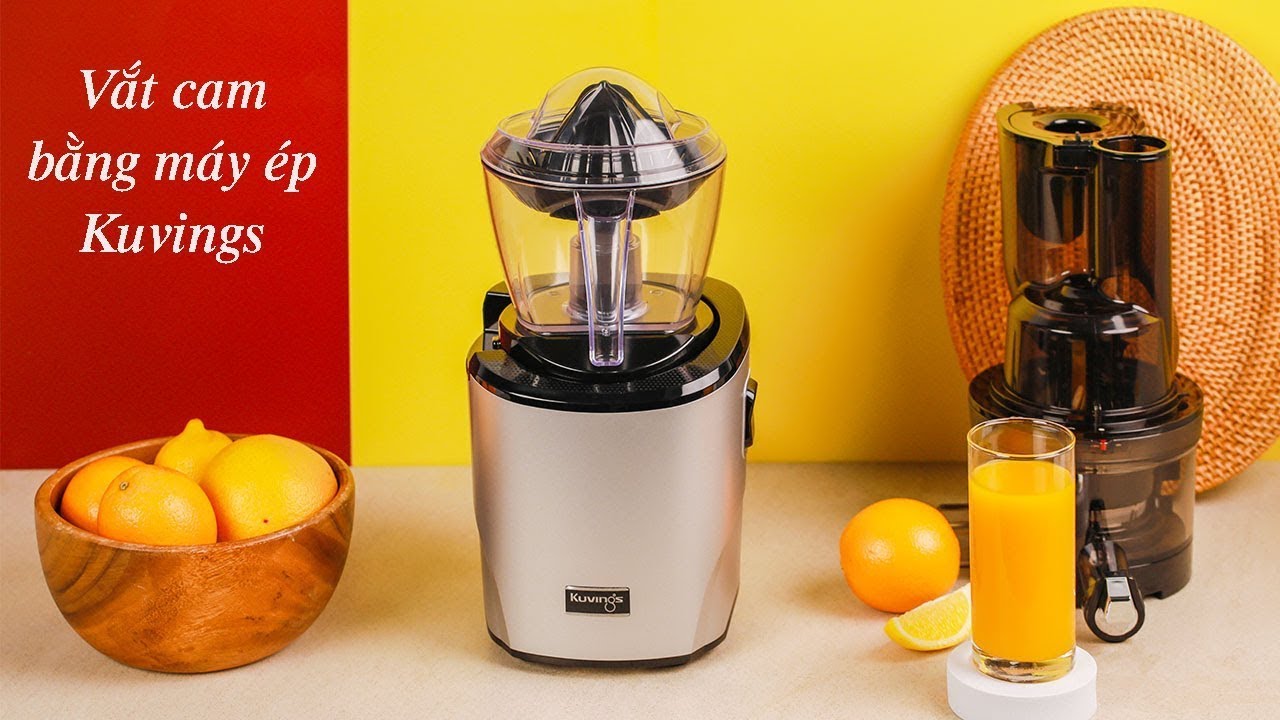 RECIPE "Nước ép mùa hè" cùng máy ép chậm hiệu Kuvings KSP-2428CB [REVO830]
