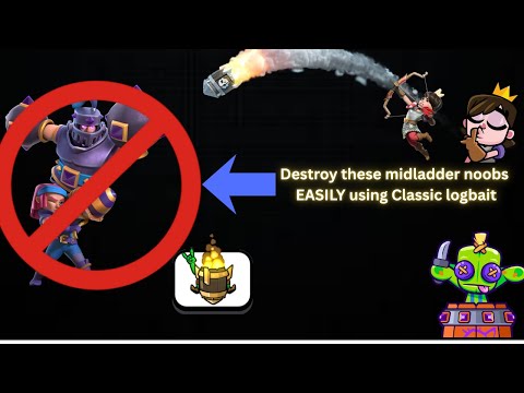 Classic logbait midladder guide clash royale
