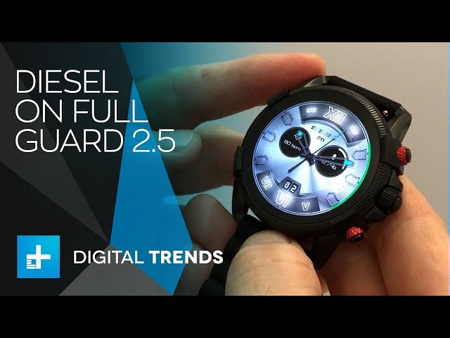 Diesel On Full Guard 2.5 vs. Apple Watch Series 4 40mm Comparison Chart