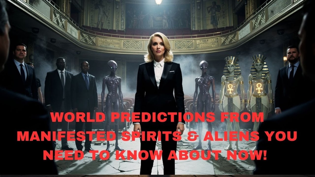 SHOCKING WORLD PREDICTIONS  BY MY SPIRIT & ALIEN VISITORS IN PERSON! #medium #predictions