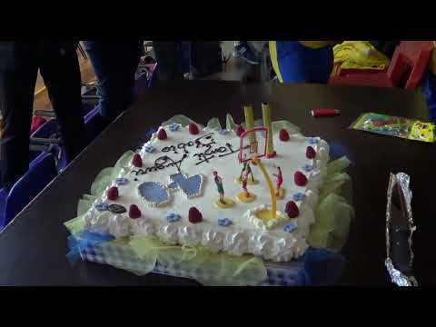 Pallacanestro Alassio: festa a sorprese al Presidente