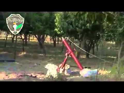 استهداف  قوات النظام بقذائف الهاون من قبل لواء درع الإسلام في دير سلمان في محافظة ريف دمشق