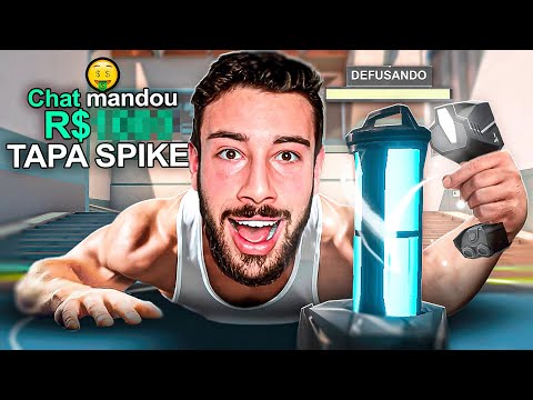 FUI DESAFIADO A FAZER O TAPA SPIKE! LIVE BENEFICENTE SOS RS! ft. @f0rsaken